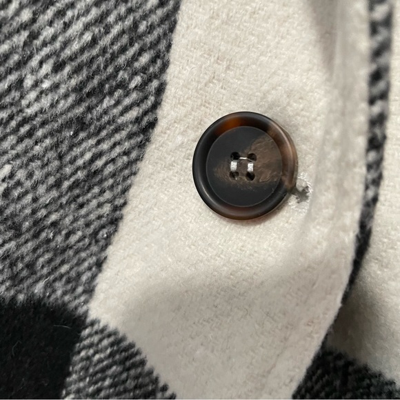 Plaid long coat - Picture 4 of 5